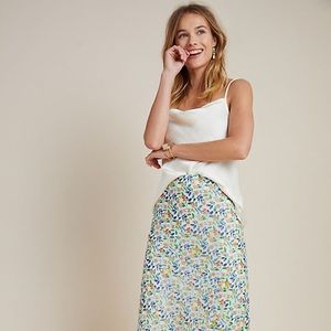 Beautiful Anthropologie floral skirt, like new!